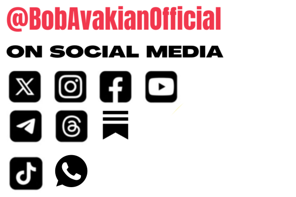 @BobAvakianOfficial on social media