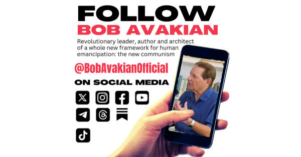 Follow Bob Avakian on social media