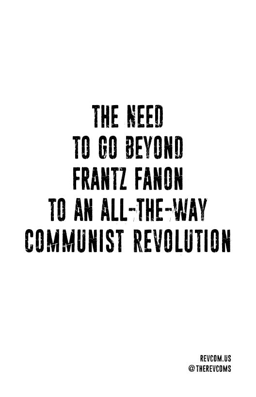 Frantz Fanon pamphlet cover