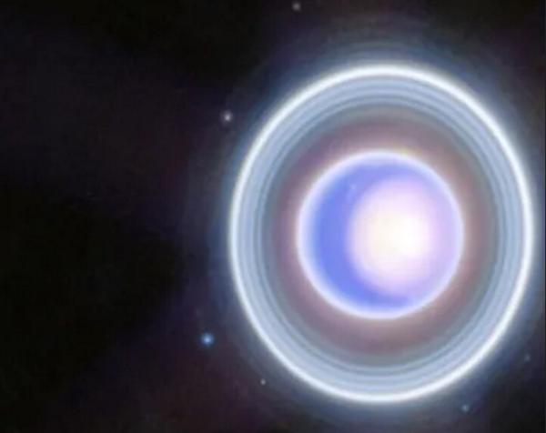 James Webb picture of Uranus.