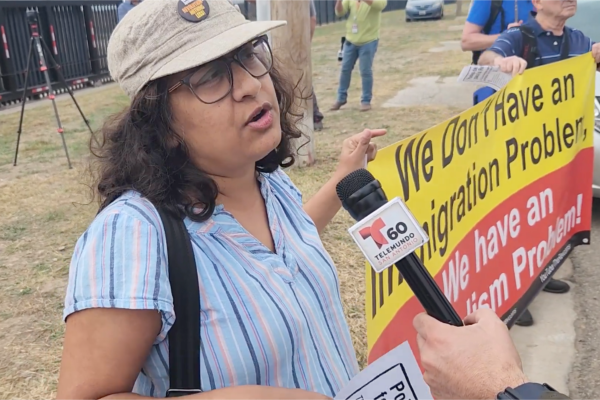 Support the team of revcoms on the ground at the Texas/Mexico border!