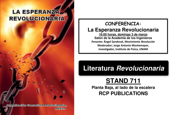 International Book Fair-Palacio de Minería, Tacuba 5, Centro, Mexico City, February 22 – March 4, 2024.