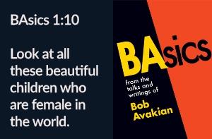 Look at all these beautiful children who are female in the world.