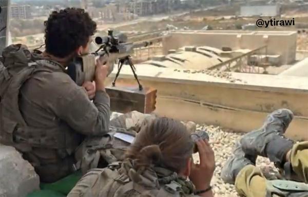 Israeli military use Turkish Cancer Hospital as a military base, May 17, 2024.