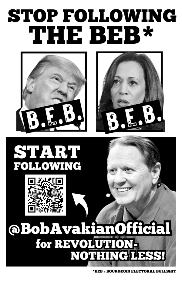 Stop Following BEB - Start Following @BobAvakianOfficial