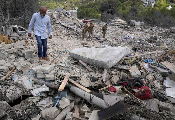 Destruction from Israel's murderous assault on Lebanon which has killed more than 2,300 people.