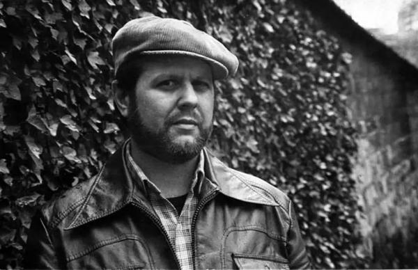 Bob Avakian at the Wall of the Communards in Paris, 1983