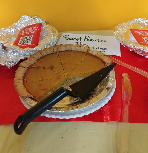 Sweet potato pie for @BobAvakianOfficial