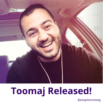 Toomaj has been released from prison. This image of him before his arrest.
