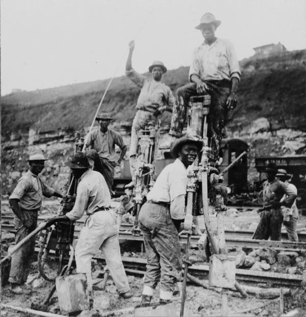 The large majority of the laborers along the Isthmus of Panama came from the West Indies.