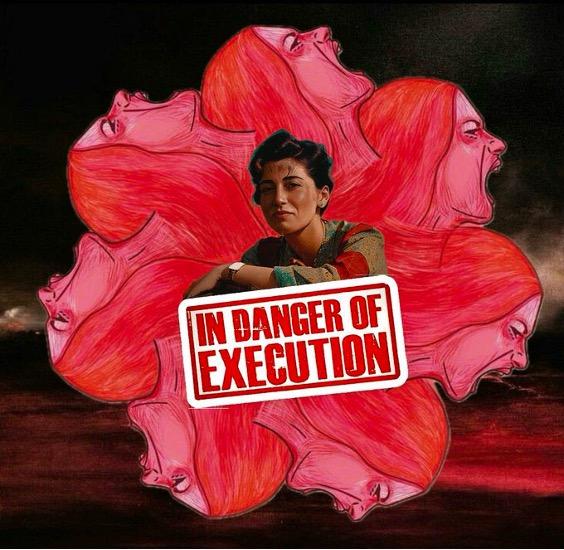 Graphic posted by Narges Mohammadi