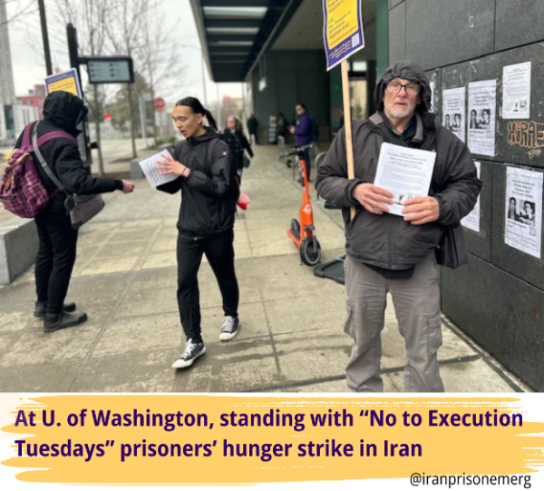 Connecting with students on the way to the University of Washington, Seattle, January 29, 2025.