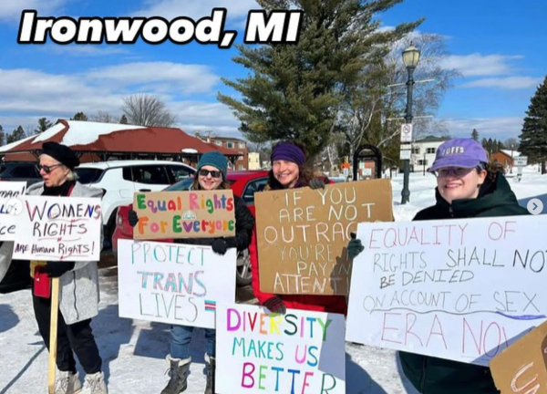 International Women's Day 2025, Ironwood, Michigan