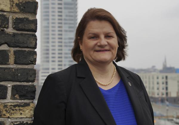 Judge Hannah Dugan who faces charges that stem from actions she took in her capacity as a judge in Milwaukee County Court.