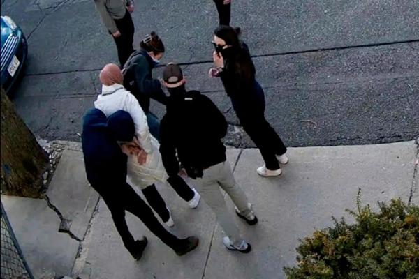 Rumeysa Ozturk, a Tufts University student, is arrested March 25, 2025.