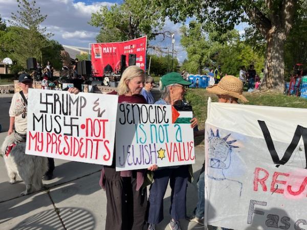 May Day protest in Albuquerque, New Mexico