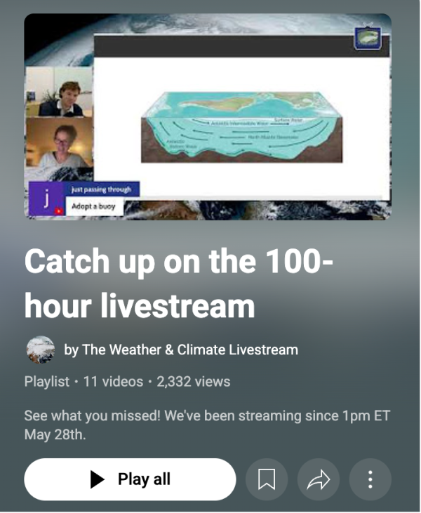 100-hour livestream as data-driven protest against Trump's science cuts