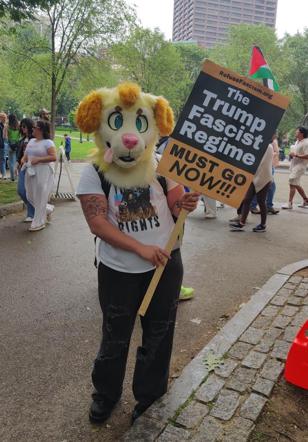 Boston, No Kings Day, June 14, 2025.