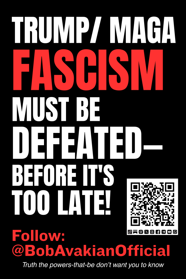 BobAvakianOfficial Trump fascism must be defeated before it's too late!