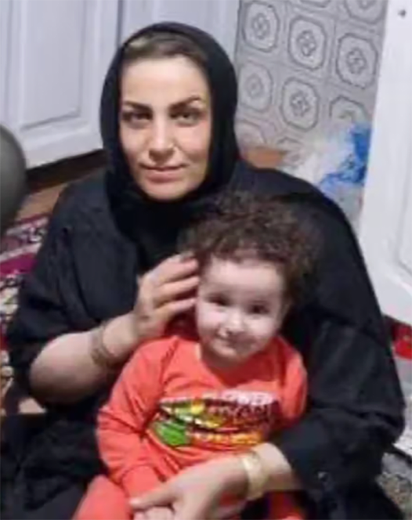 Raha Sheikhi, her mother, father and aunt were killed at a checkpoint. 