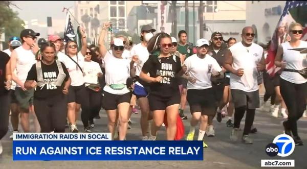 Los Angeles Run Against ICE Resistance Relay