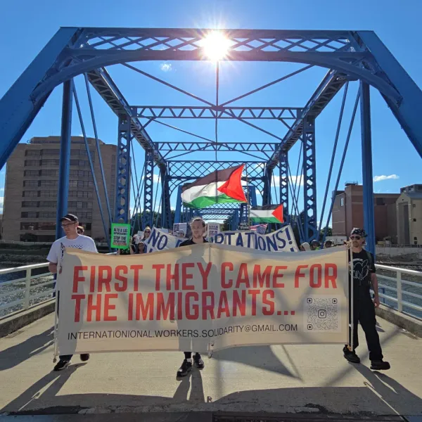 March in Grand Rapids, Michigan for Good Trouble Day of action.
