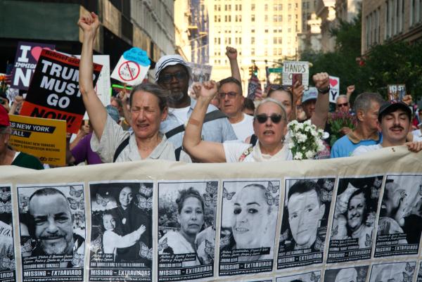New York City Good Trouble protest.