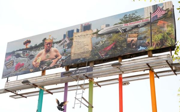 Karen Fiorito Billboard "The Swamp" in Phoenix, Arizona