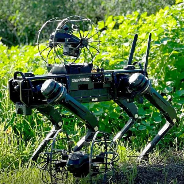 Residents of Gaza have reported Israel's use of killer robots capable of demolishing entire residential blocks. Here is an ominous-looking dog-shaped walking robot.