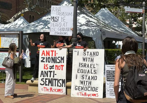 Display at USC: Anti-Zionism is not Anti-Semitism