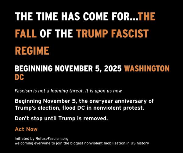 Refuse Fascism Nov 5