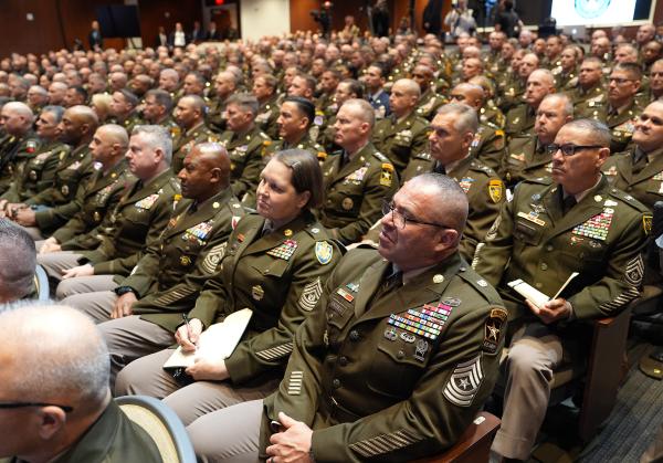 800 generals assemble at Quantico September 30, 2025.