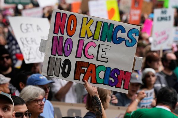 No Kings protest in Chicago.