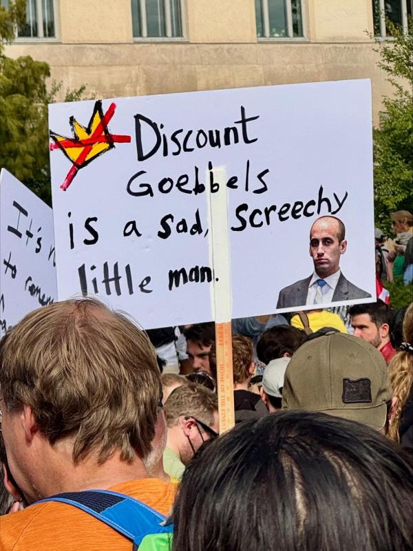 No Kings protest in Washington, DC.