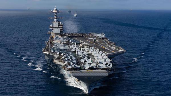 Aircraft carrier sent to the Caribbean: USS Gerald R. Ford