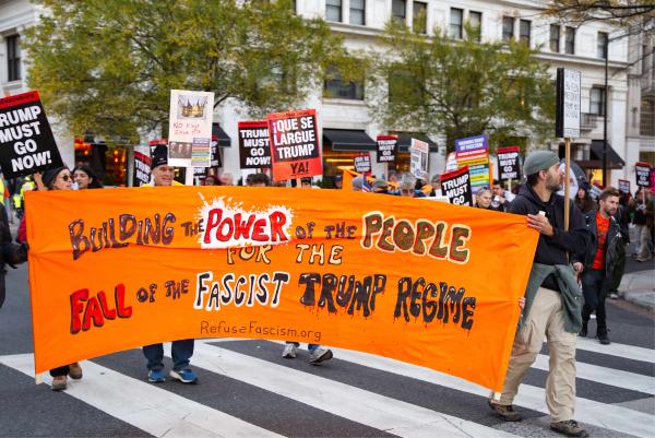 March to Surround the White House, November 17, 2025.