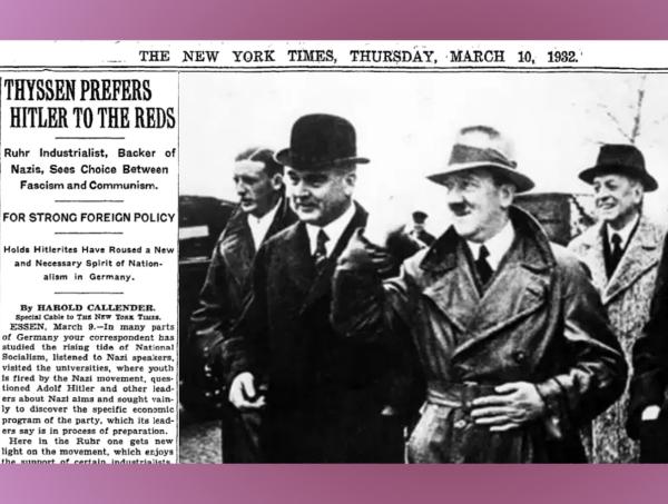 Hitler and Coal Industrialists March 10, 1932