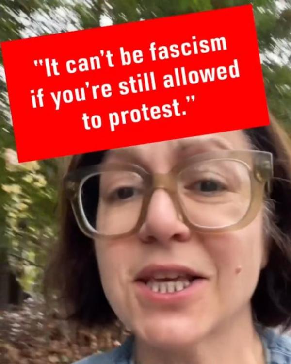 Sunsara Taylor responds to "It can't be fascism"