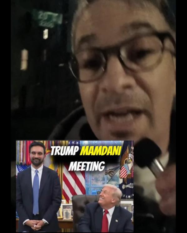 Response to Mamdani cozying up to the fascist Trump