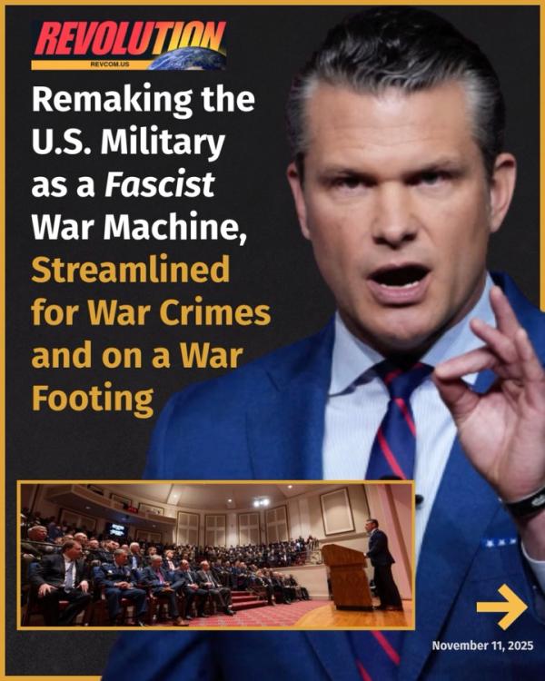 Remaking the U.S. Military as a Fascist War Machine