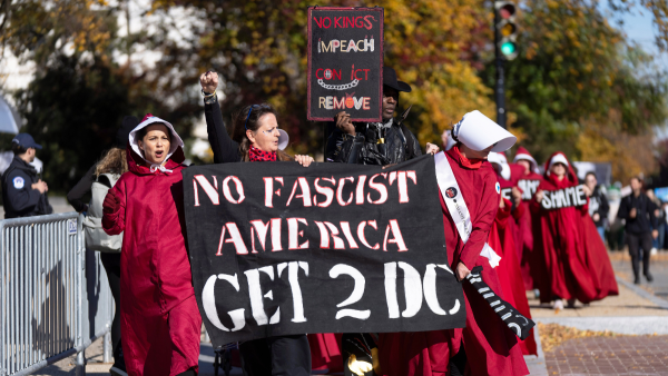Handmaids in Washington, DC, November 5, 2025.