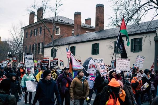 March  through Washington DC to Surround the White House 2.0, December 13, 2025.