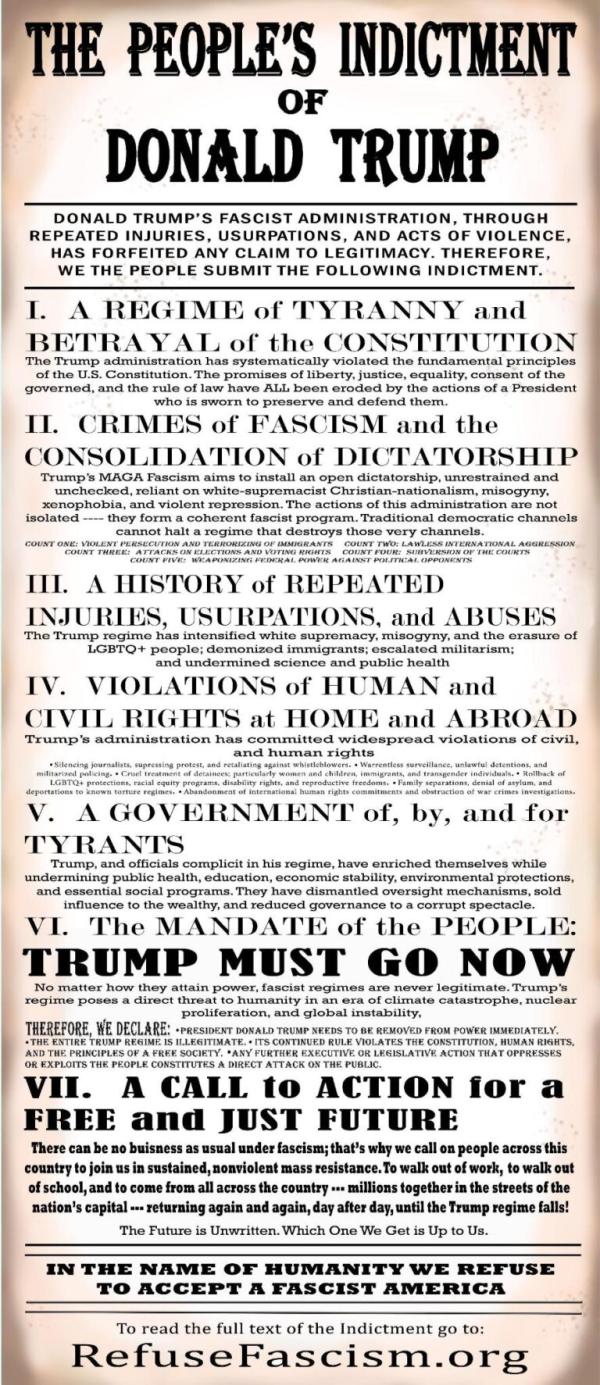 People's Indictment of Trump