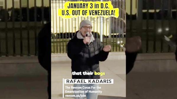 Rafael Kadaris: U.S. Out of Venezuela