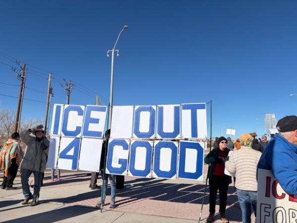 Sign in Albuquerque: ICE Out 4 Good