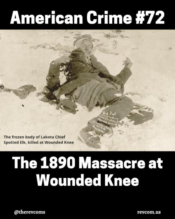 American Crime #72: Wounded Knee