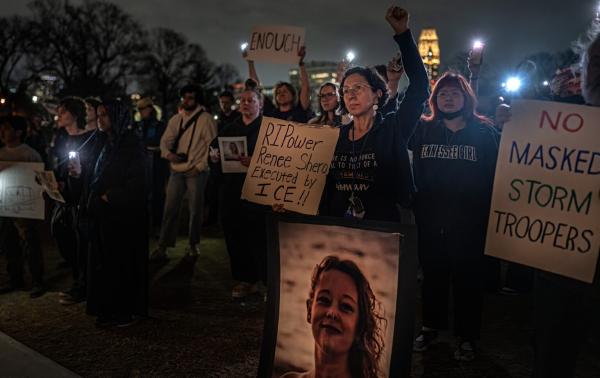 Nashville, Tennessee vigil for Renee Good.