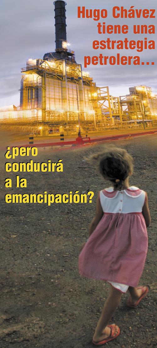 Hugo Chavez has an oil strategy spanish