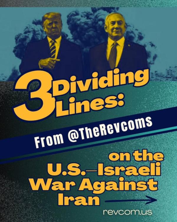 3 dividing lines from @therevcoms on the U.S.-Israeli War Against Iran