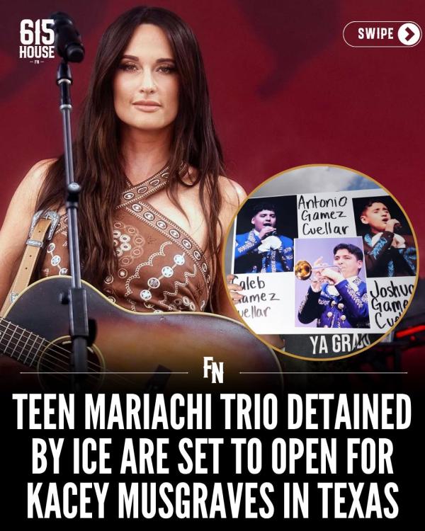 Kacey Musgraves and The Mariachi Trio opening in Texas, April 29, 2026.